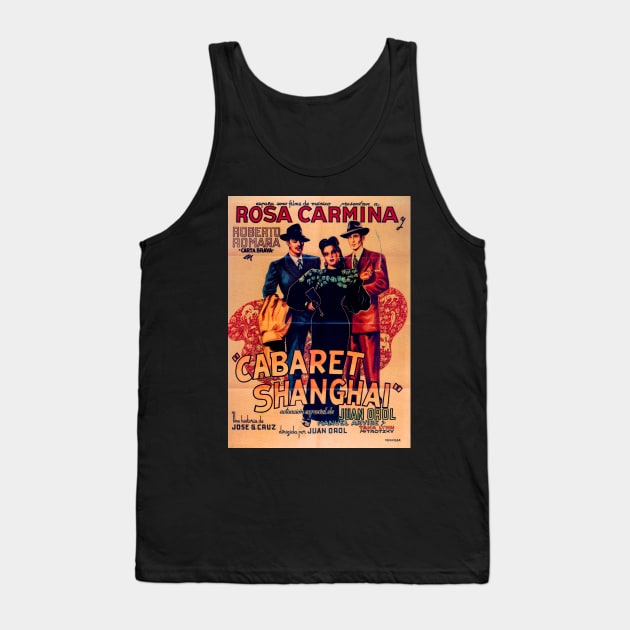 Vintage Mexican Cinema Icons Tank Top by chilangopride